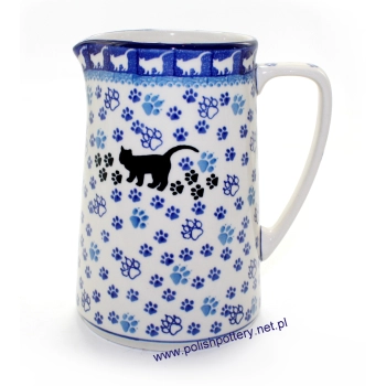 Dzbanek na wodę 1,5L dek. 1771X Czarny Kot